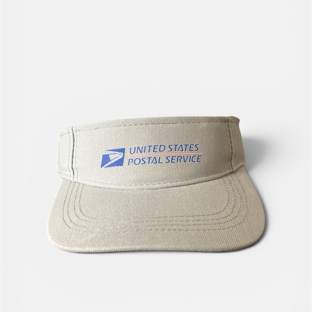 United States Postal Service Gray Visor with Blue Logo